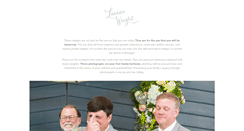 Desktop Screenshot of laurenwrightphoto.com