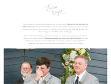 Tablet Screenshot of laurenwrightphoto.com